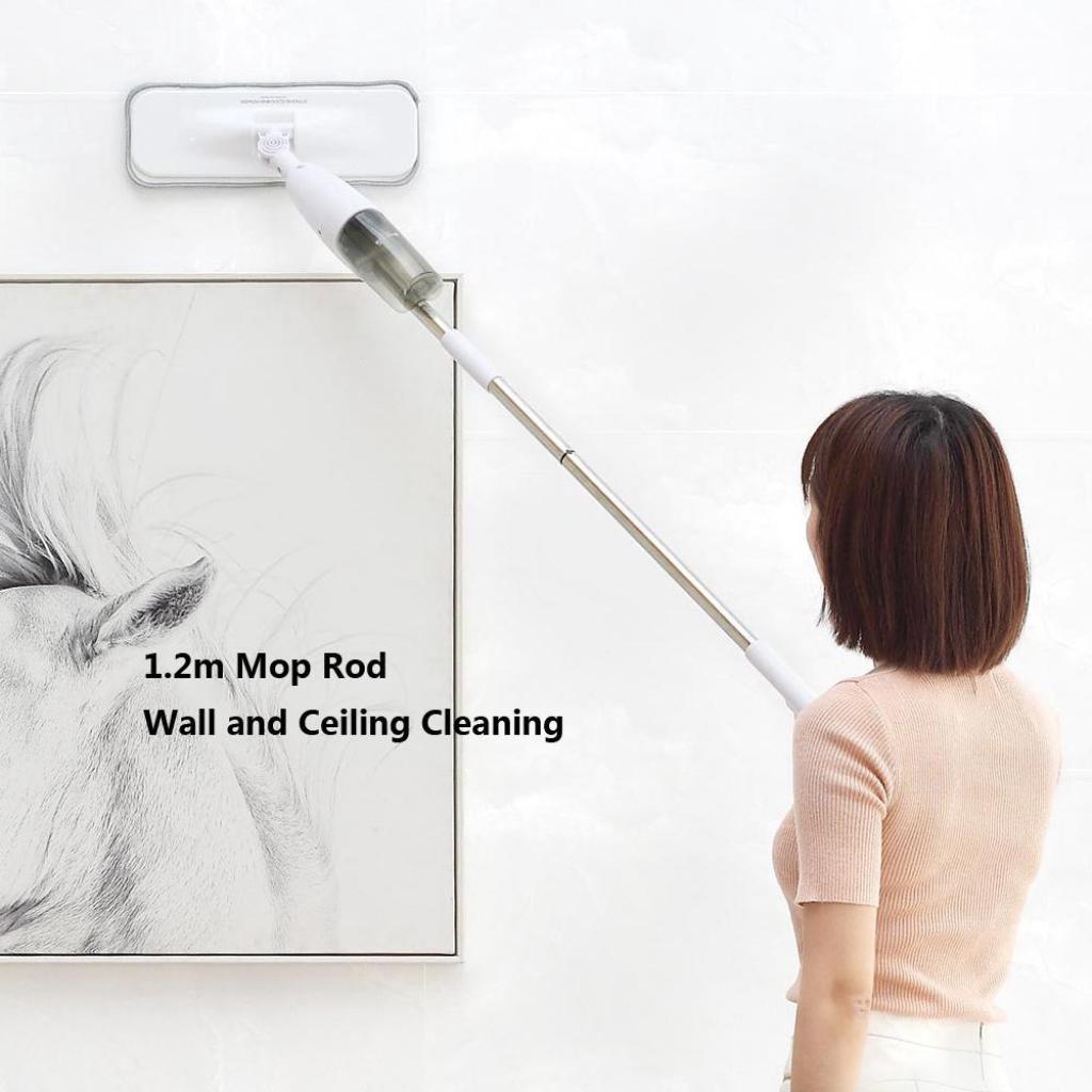 ไม้ถูพื้นระบบหัวฉีดน้ำ Xiaomi Deerma TB500 Water Spray Mop 1 Year by ORRO Home