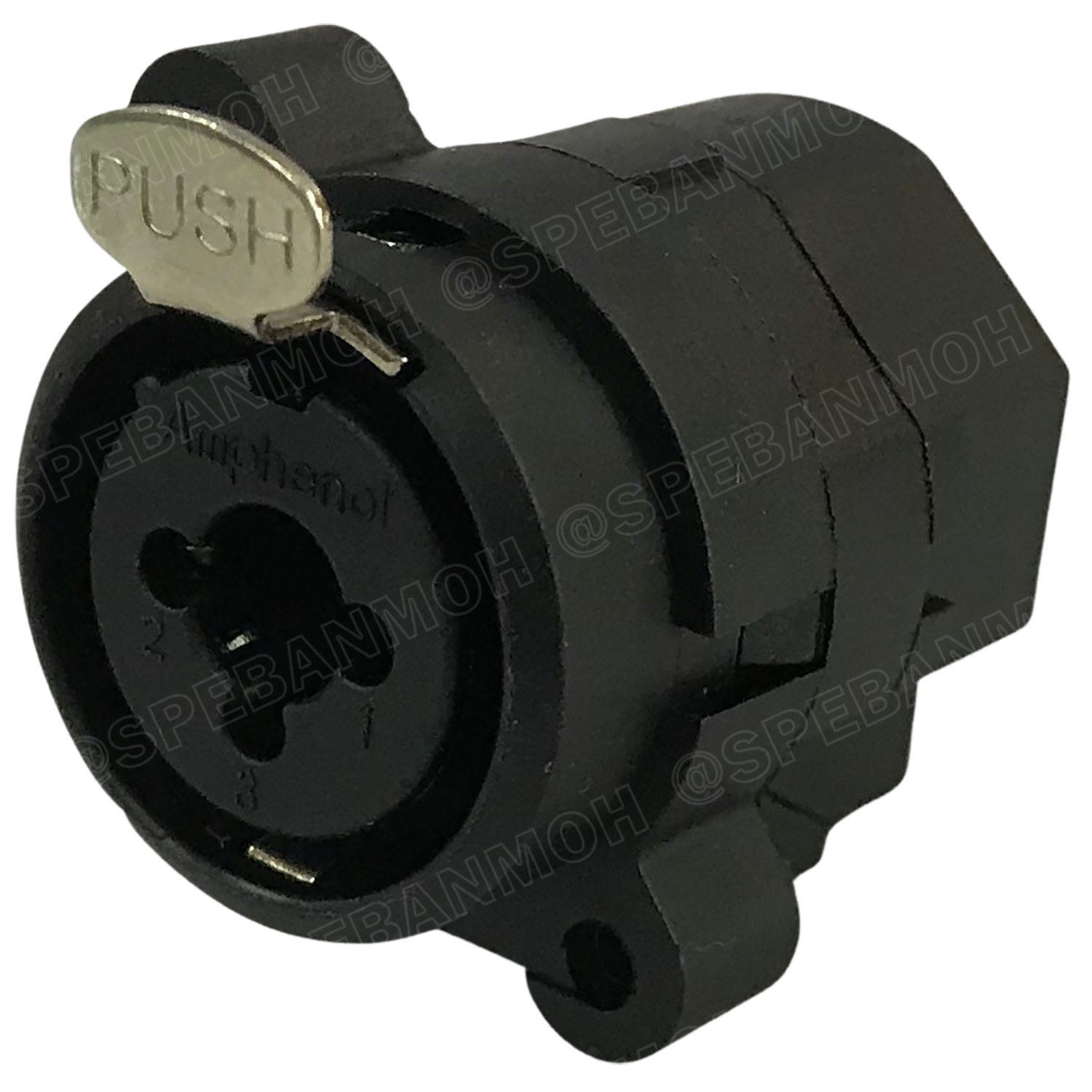 [ 1ชิ้น ] ACJC6S ปลั๊กคอมโบ แอมฟินอล Amphenol XLR 3 pole female and 1/4 Phone Jack receptacle Contact ปลั๊กคอมโบติดแท่น Socket for XLR / Phone ยี่ห้อแอมฟินอล COMBO Connector ปลั๊กไมค์ / แคนน่อน