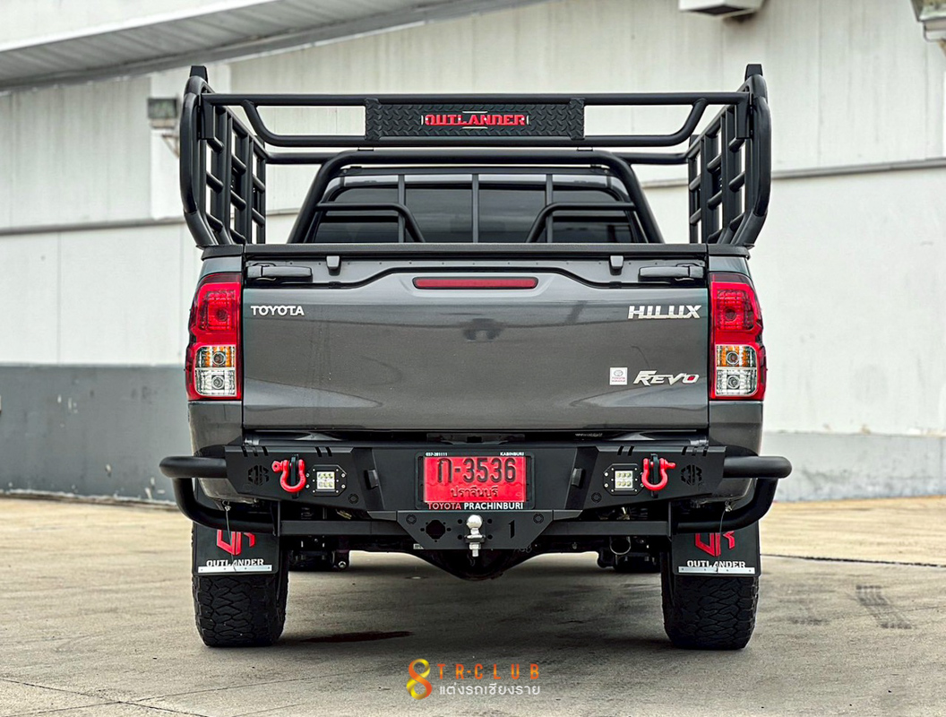 ชุดแต่งรอบคันกันชนเหล็ก REVO 2020+ ตัวสูง หัวเดี่ยว