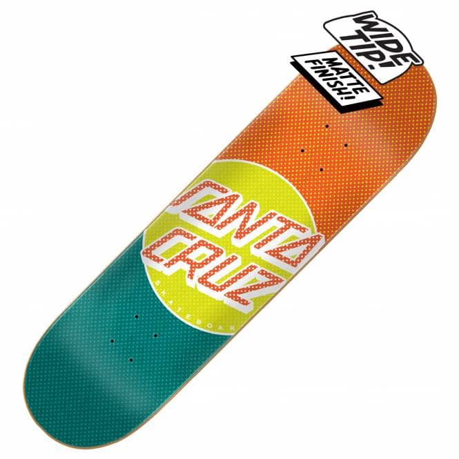 Santa Cruz Process Dot 'Wide Tip' Skateboard Deck 8.25"