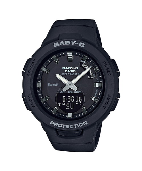 CASIO BABY-G รุ่น BSA-B100-1ADR สีดำ สินค้าใหม่ ของแท้ รับประกันศูนย์ CMG