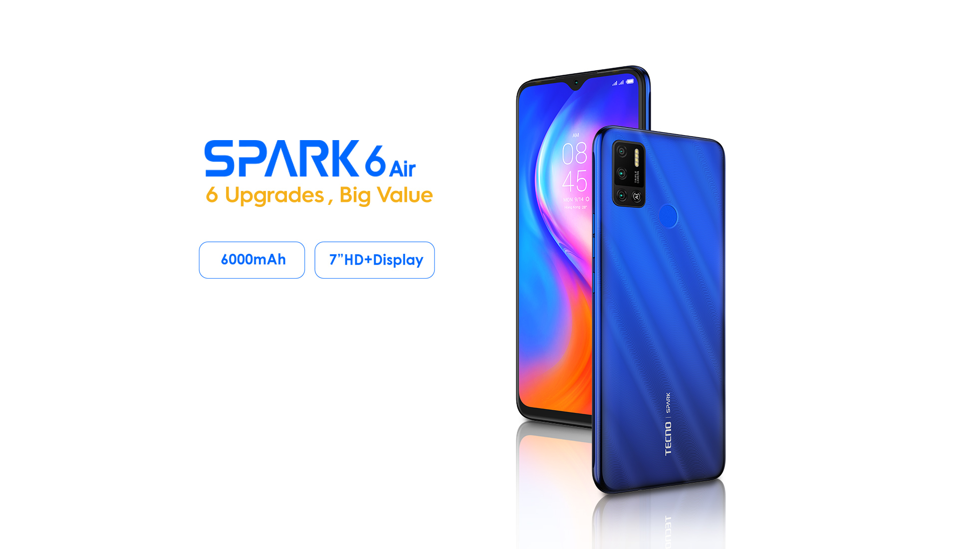SmartPhone TENCO SPARK 6 GO (32GB) รับประกันศุนย์ 1 ปี