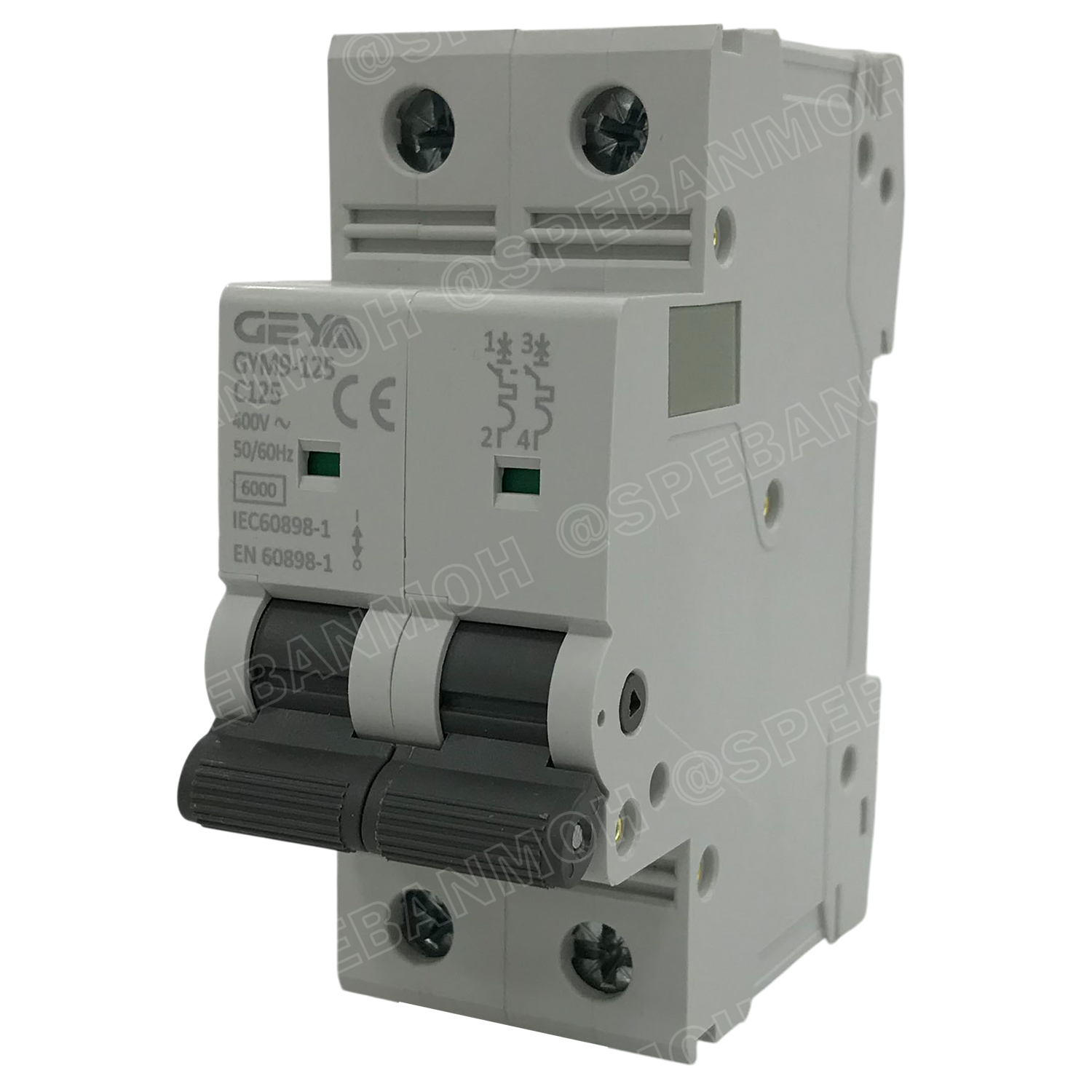 [ 1 ชิ้น ] GEYA GYM9-125AC เบรกเกอร์ AC 125A 1P 2P 3P 4P 125แอมป์ 6kA เซอร์กิตเบรกเกอร์ AC Circuit Breaker ไฟบ้าน เบรกเกอร์ลูกย่อย ลูกย่อย เบรกเกอร์กันไฟเกิน C125 จีย่า MCB มินิเซอรน์กิต Miniature Circuit