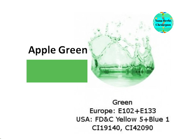 Green Powder (CI19140, CI42090) (Water-Soluble/Purity 85-100 %)