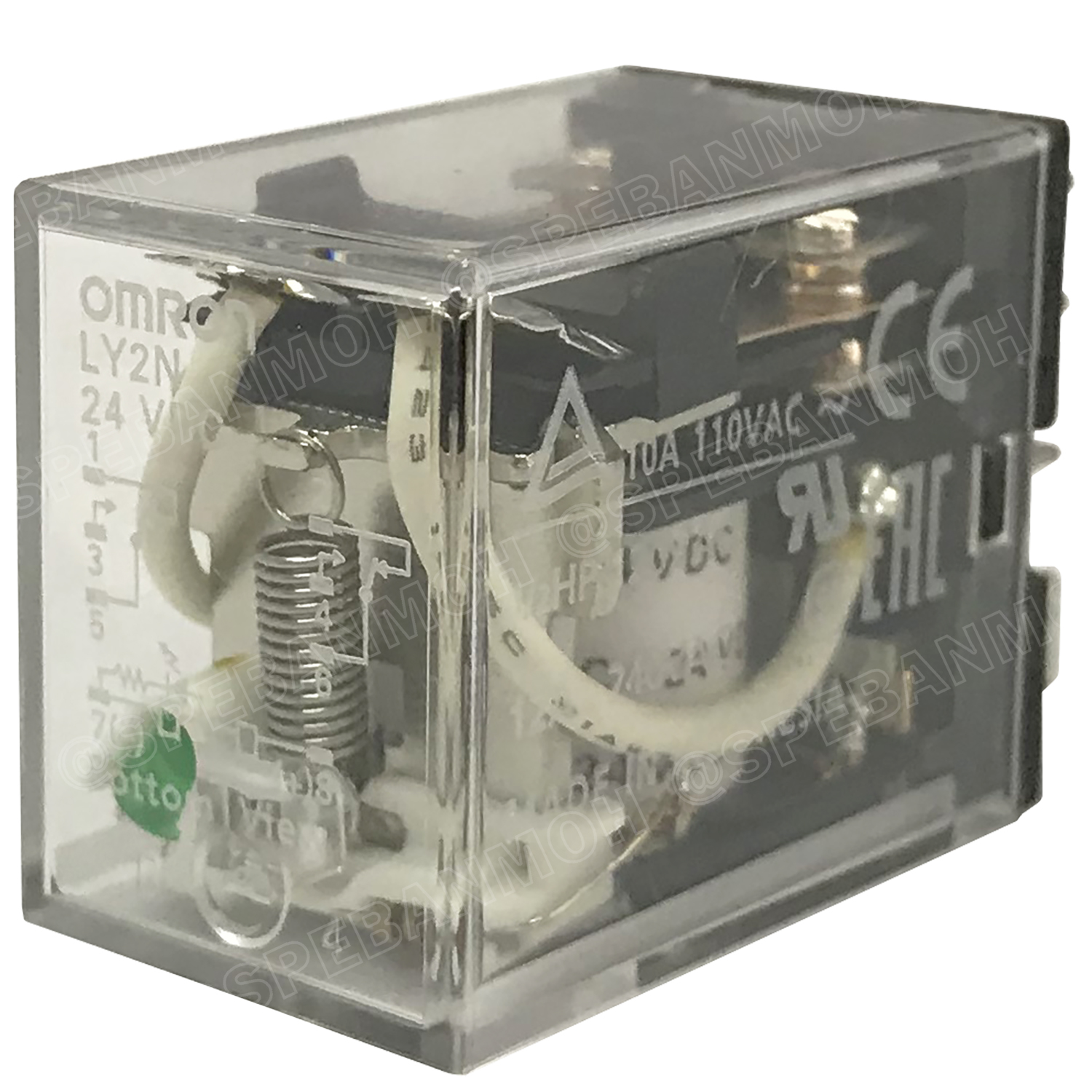 [ 1 ชิ้น ] OMR-LY2N-12VDC รีเลย์ Omron LY2N 12VDC coil 12VDC 10A รีเลย์ Omron Relay Omron รีเลย์ ออมรอน omron LED Indicator รีเลย์ Relay Omron 8 ขา 10A รีเลย์อุตสาหกรรม รีเลย์ LY2N ยี่ห้อ Omron พาวเวอร์รีเลย์