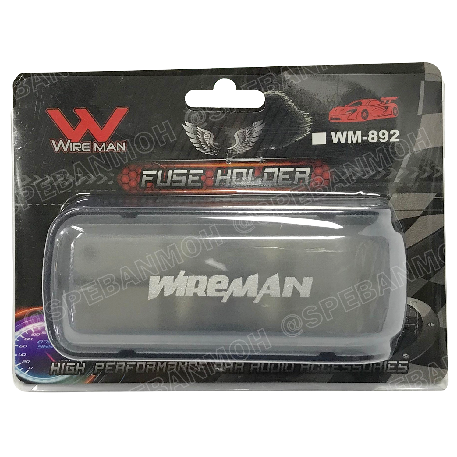 PR-WM-892 กระบอกฟิวส์รถยนต์ Wireman เข้า 1 ออก 1 Wireman Auto Fuse WM816 ฟิวส์รถยนต์ เครื่องเสียงรถยนต์ กระบอก กระบอกฟิวส์รถยนต์ กระบอกฟิวส์เครื่องเสียง กระบอกฟิวส์ รถยนต์ WIREMAN ฟิวเพาเวอร์เสียงกลาง ฟิวส์ซับบ๊อก ฟิวส์เครื่องเสียง ฟิวส์รถยนต์
