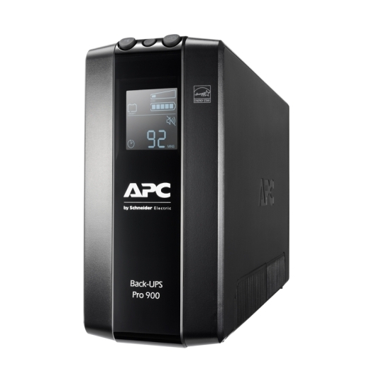 เครื่องสำรองไฟ APC BR900MI Back UPS Pro BR 900VA, 6 Outlets, AVR, LCD Interface II รับประกัน 3 ปี