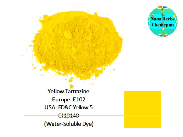 Yellow Tartrazine (CI19140) (Water-Soluble),Purity 85-100 %,India