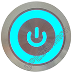 GQ22-EDT-DZ สวิทช์เหล็ก กดติด-กดดับ 220V BLU