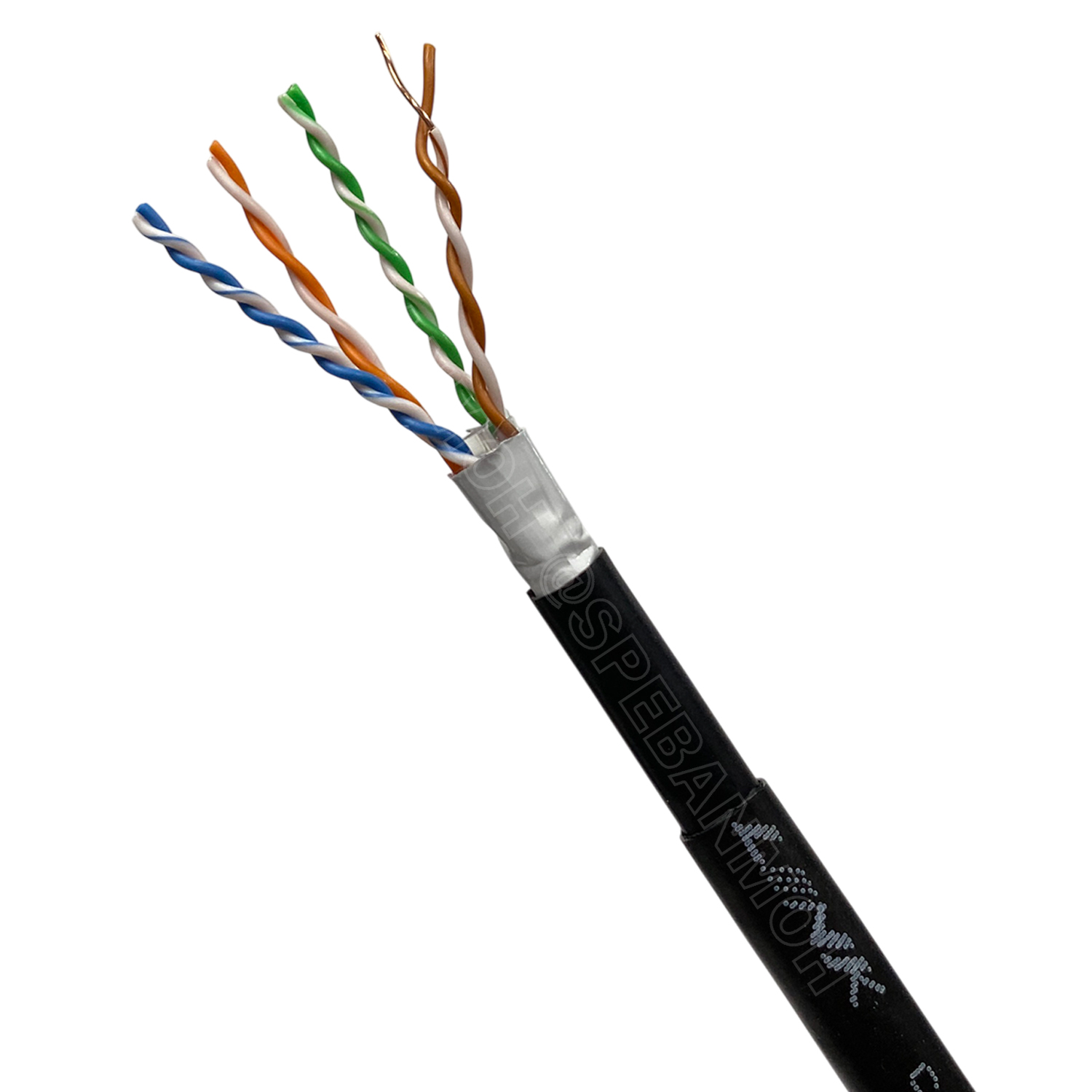 [ 1 เมตร ] US-9156A OUT สายแลนด์ ภายนอก CAT 6A OUTDOOR UTP Link Category 6A 23AWG Cable ทองแดงแท้ ลิ้งค์ CAT6A สายเคเบิลเครือข่าย Lan Cable สายแลนเน็ต สายเน็ต สายต่อเน็ต สายข้อมูล Gbps SSTP Gigabit Network Copper LAN