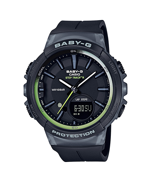CASIO BABY-G รุ่น BGS-100-1ADR สีดำ สินค้าของเเท้ รับประกันศูนย์ CMG