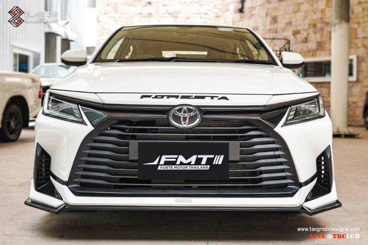 ชุดแต่งรอบคัน FMT FORESTA : Yaris ATIV 2022