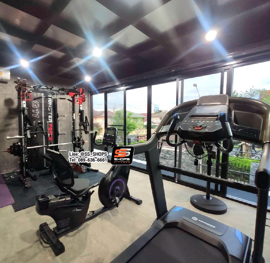 สมิทแมชชีน Smith Machine Monster Force G11+ม้านั่ง204+แผ่นน้ำหนัก 50 kg