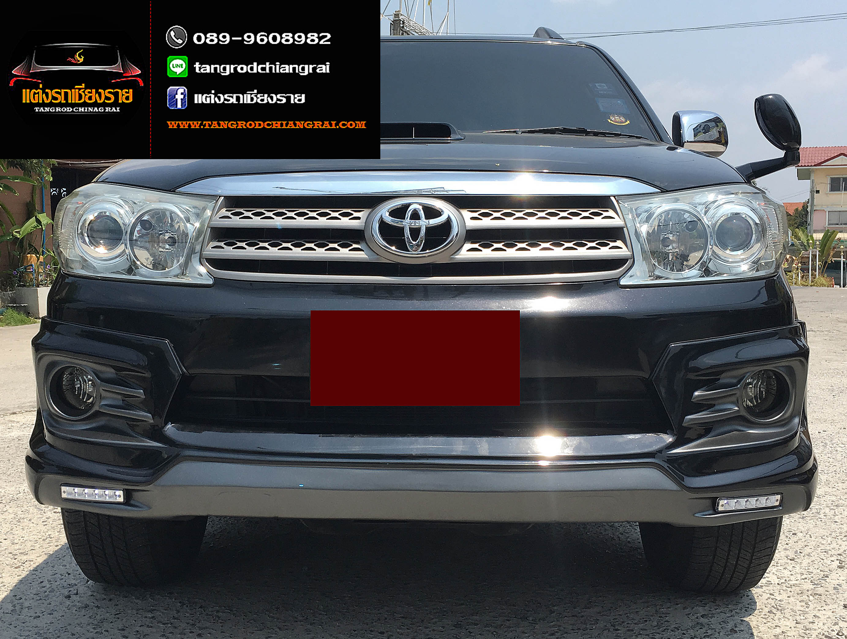 สเกิร์ตหน้า F-Sport FORTUNER ปี 2007-2011