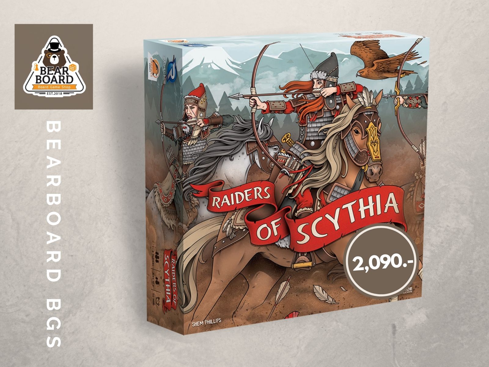 Raiders of Scythia บอร์ดเกมของแท้