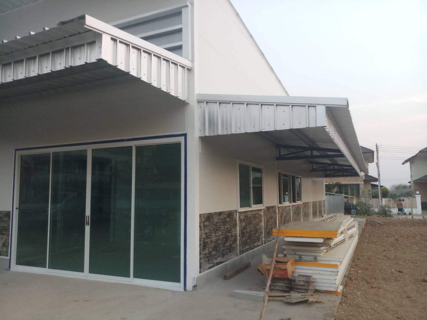 โกดังสำเร็จรูปHW-HC 12x16x6mผนังหลังคาEPSโฟม