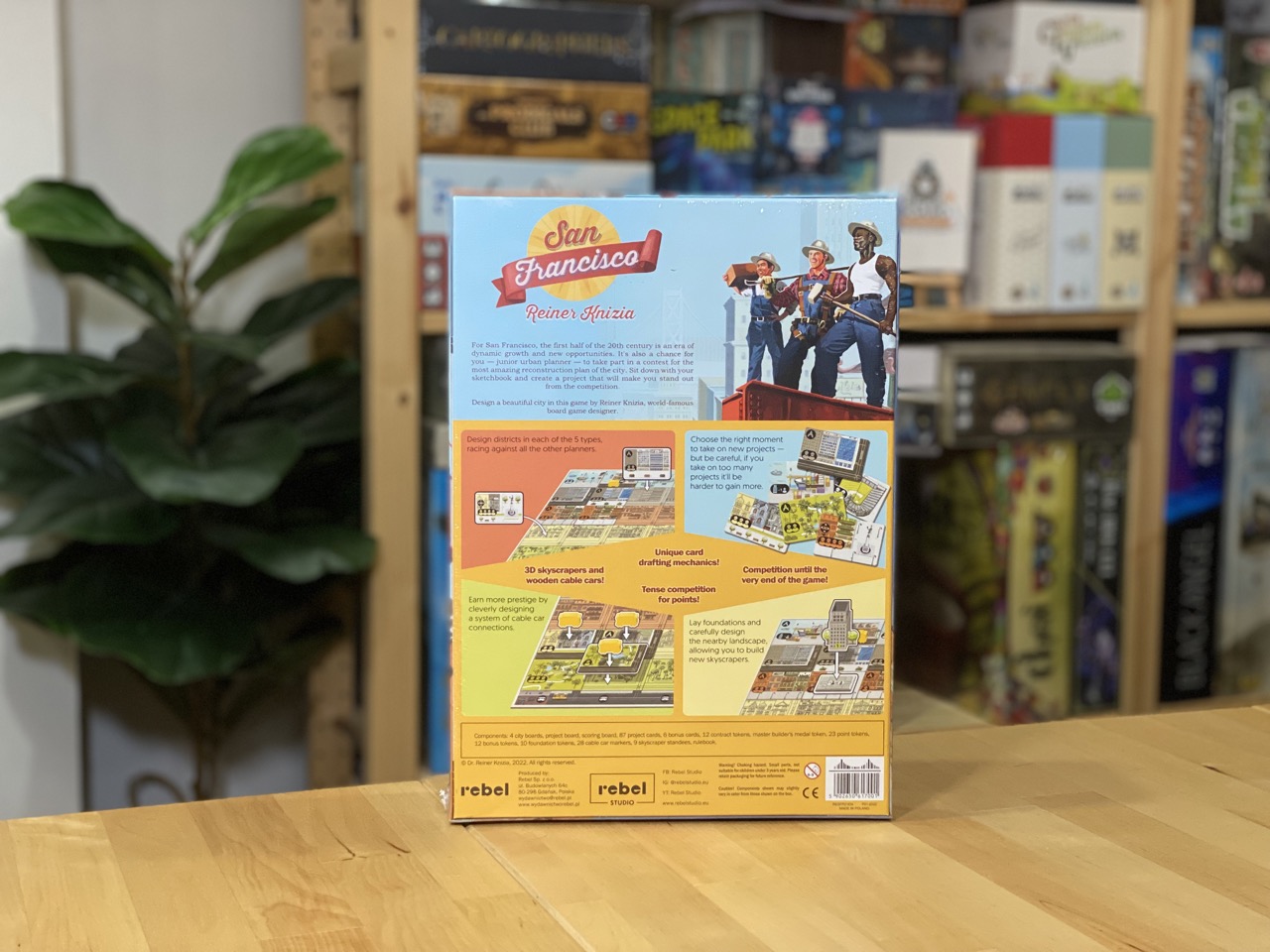 San Francisco บอร์ดเกม ของแท้