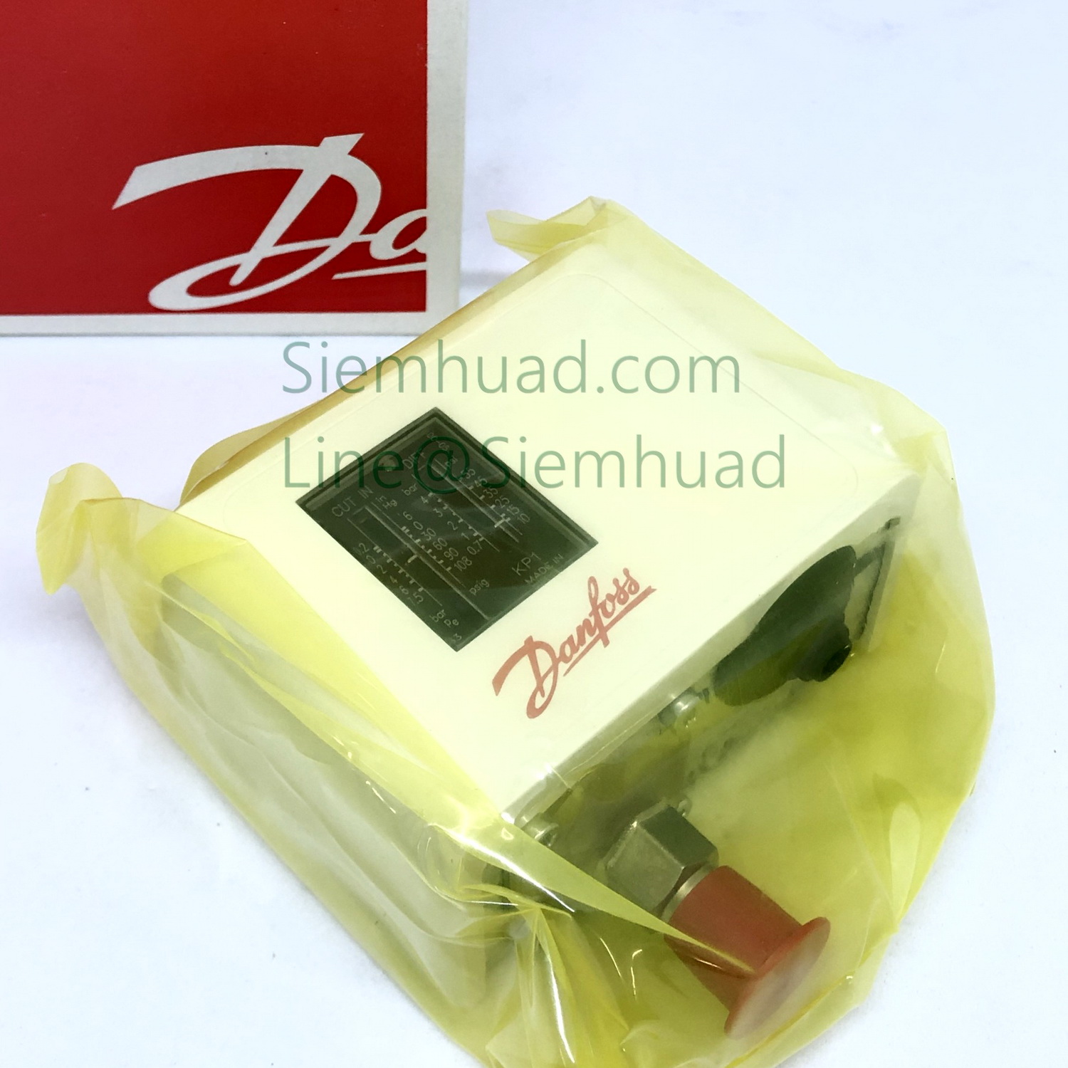 เพรชเช่อสวิทช์ (สวิทช์ควบคุมแรงดันน้ำ) Pressure Switch ของยี่ห่อ (DANFOSS) รุ่น KP series : KP1, KP5, KP35, KP36