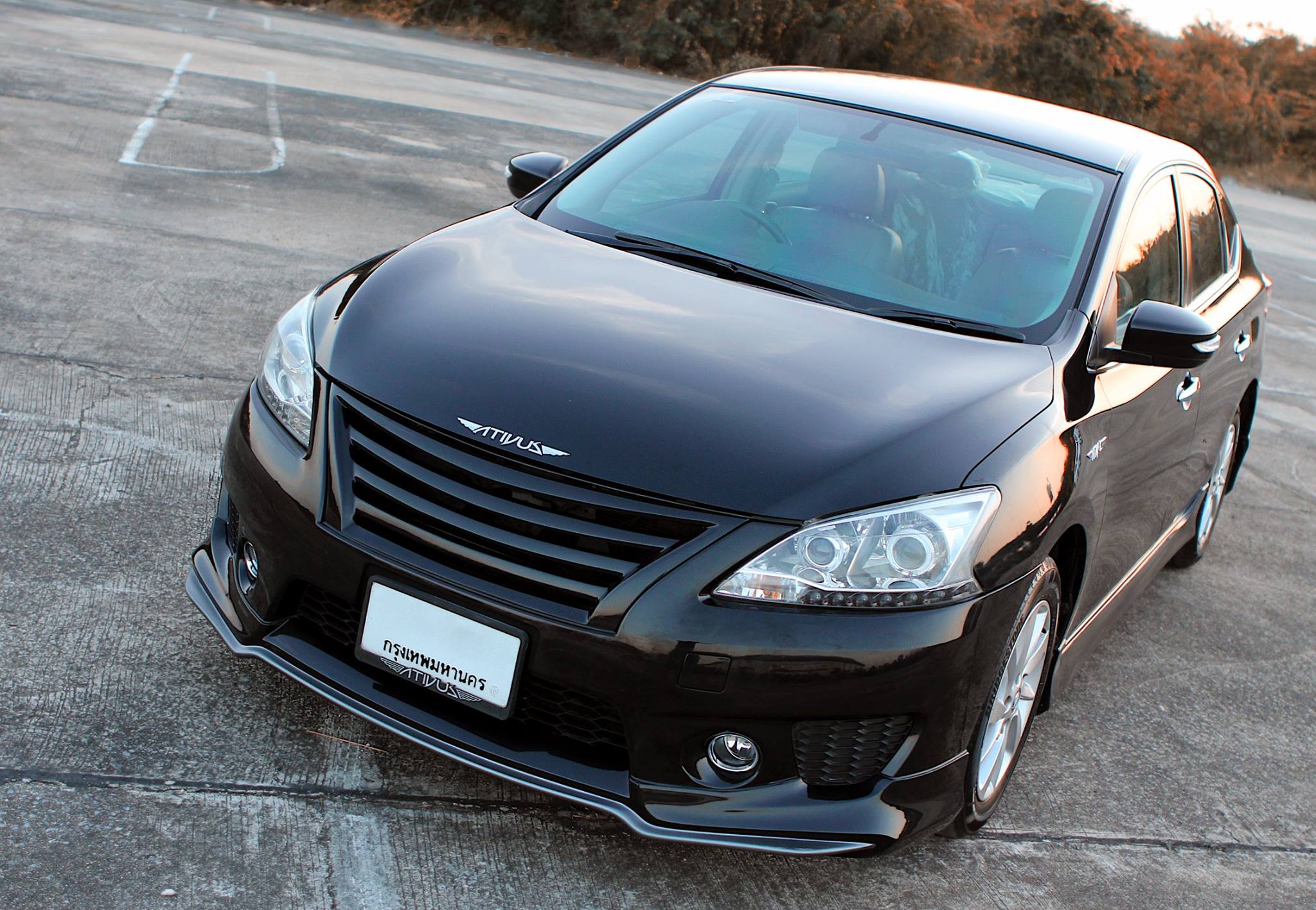 ชุดแต่งรอบคัน ATIVUS NISSAN SYLPHY (2015)