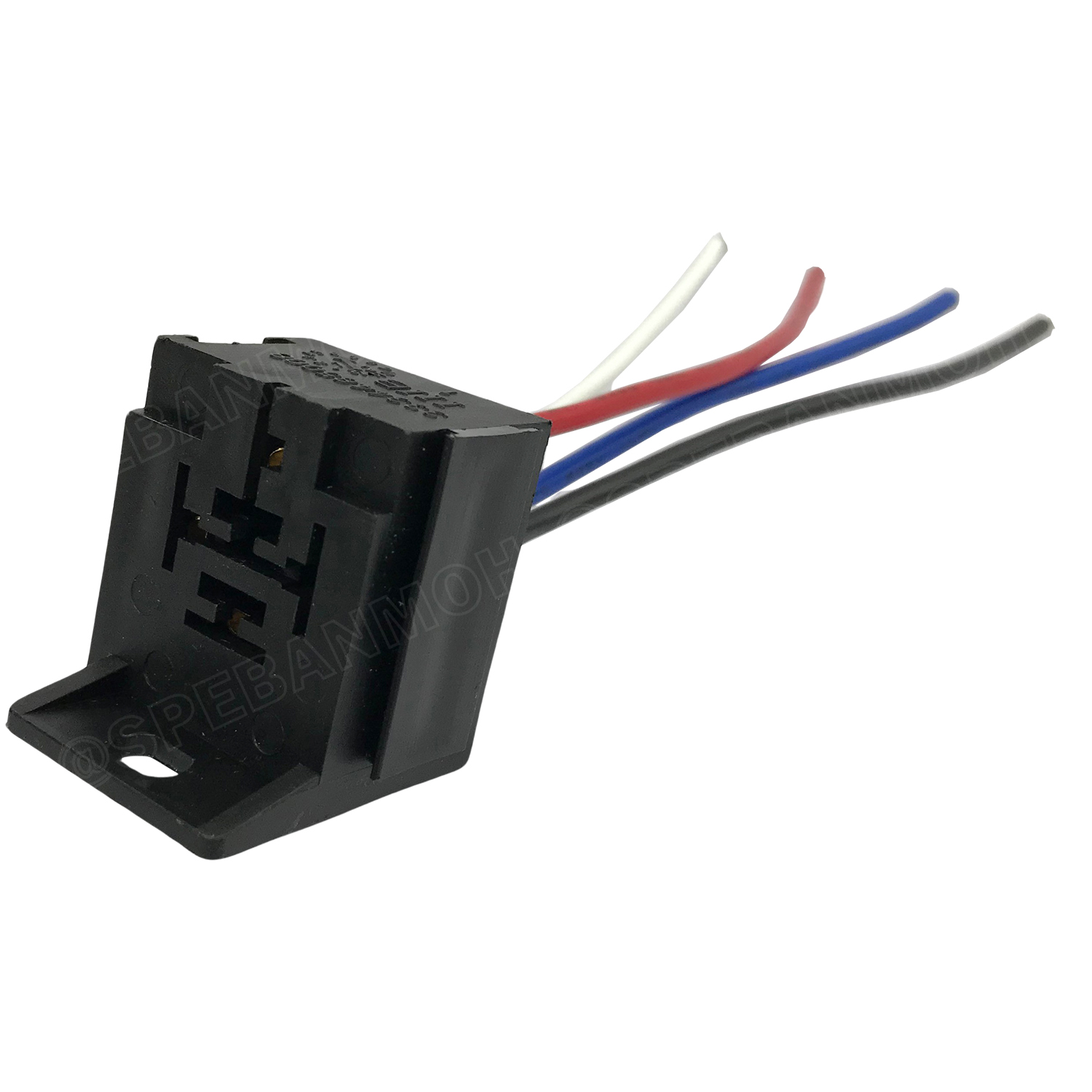 [ 1ชุด ] SLD-12VDC-1C + JSD รีเลย์ พร้อมฐาน 12VDC 5ขา NO 40A / NC 30A รีเลย์รถยนต์ 5P รีเลย์มอเตอร์ไซค์ 12V DC RELAY 5 PIN สวิทช์รถยนต์ อุปกรณ์รถยนต์ Automotive Relay รีเลย์มอเตอร์ไซต์ รีเลย์รถยนต์ 12โวลต์ ดีซี รีเลย์กระแสตรง สวิทช์ตัด ต่อ วงจร