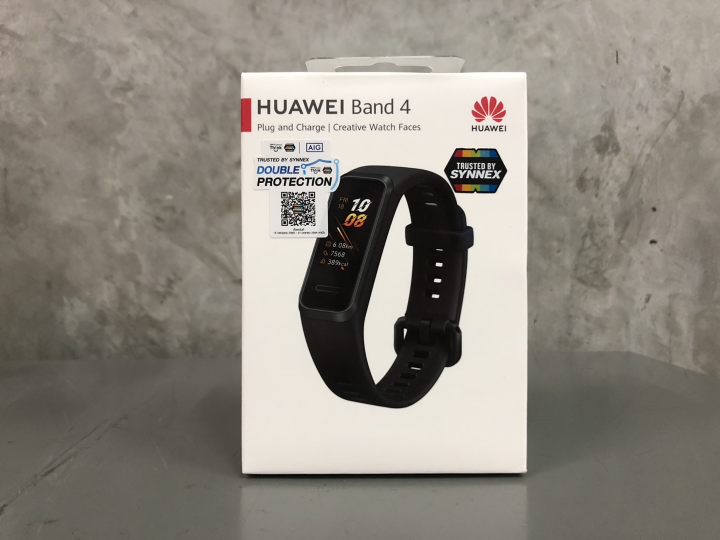HUAWEI Band 4 ชาร์จได้ง่าย ใช้ได้นาน รับประกันศูนย์ไทย 1 ปี (12-month warranty by Huawei)