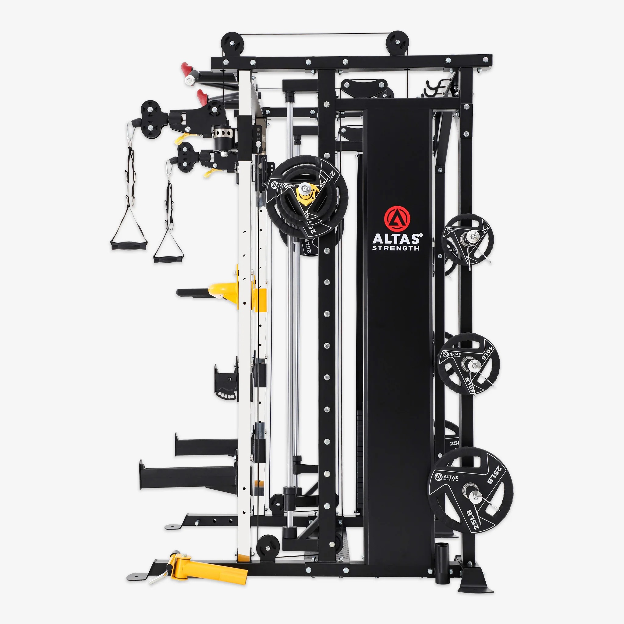 สมิทแมชชีน Altaz 3087B (Iron G20) Smith Machine Altaz 3087B (G20) ม้านั่ง202+แผ่น50kg