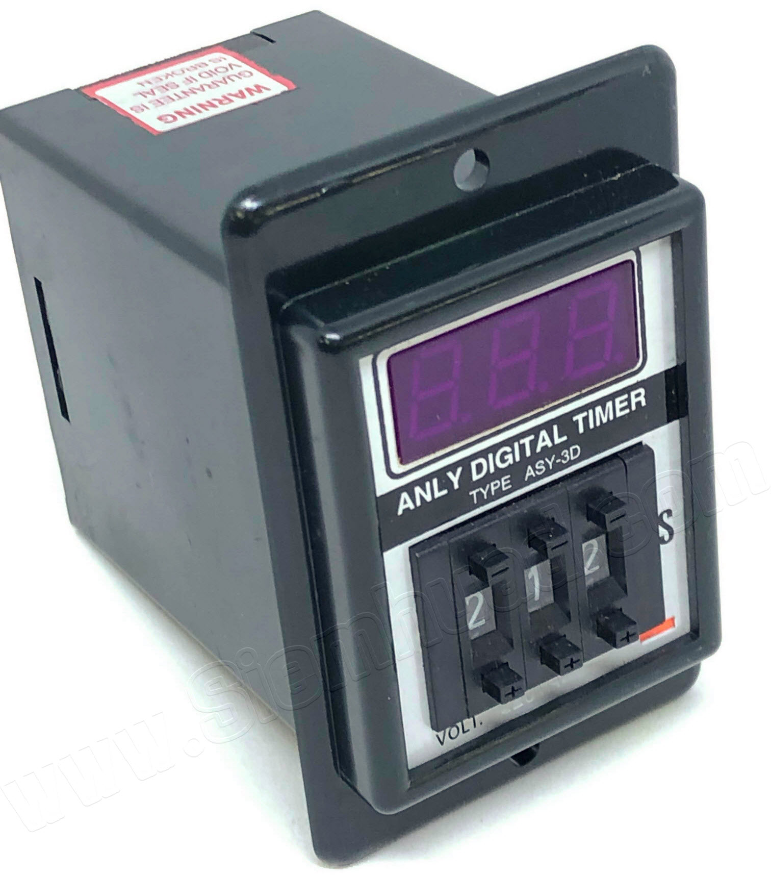 ดิจิตอลไทม์เมอร์จับเวลา DIGITAL TIMER (ANLY) ASY-3D