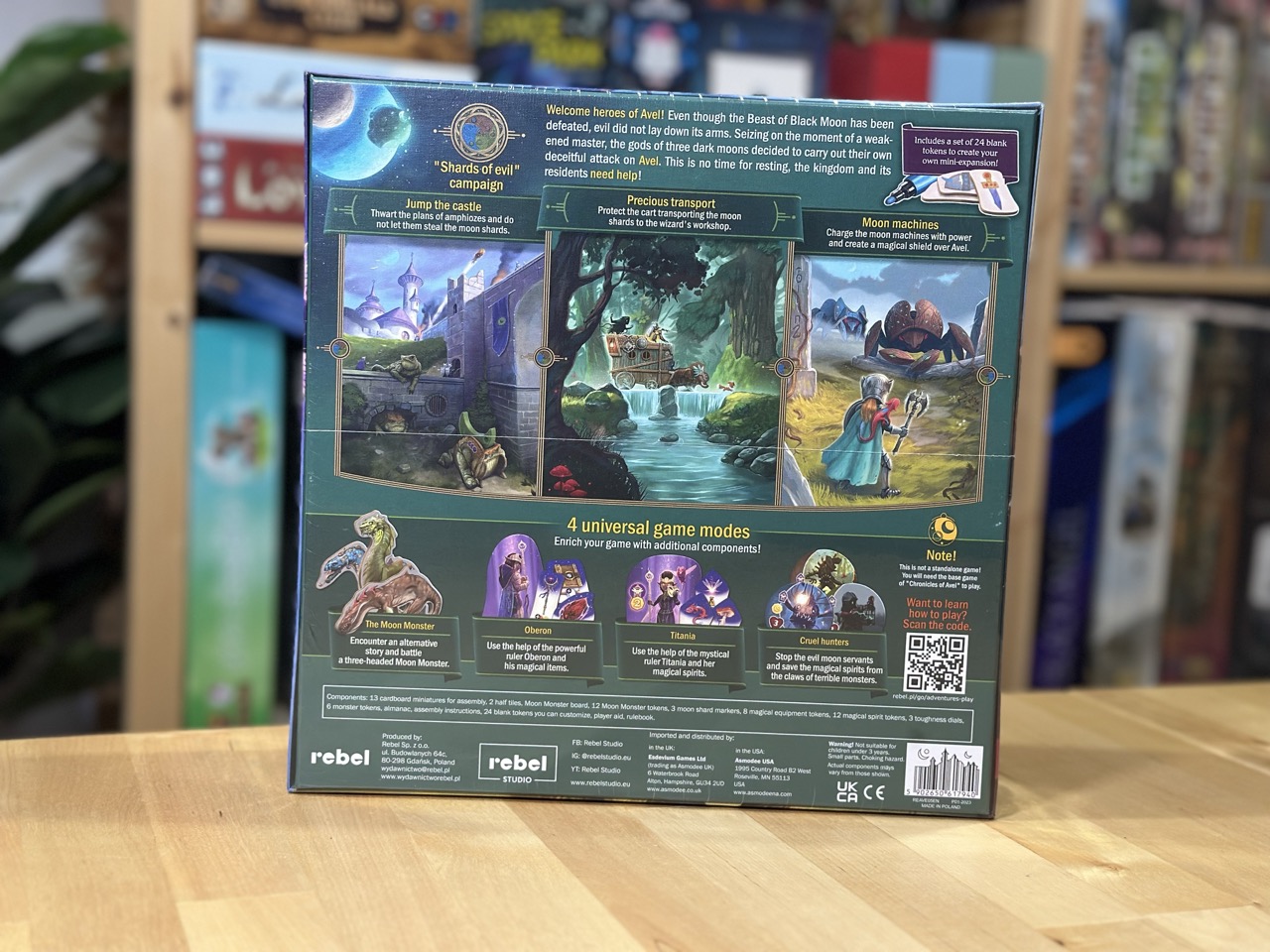 Chronicles Avel New Adventures Expansion ภาคเสริม บอร์ดเกมของแท้