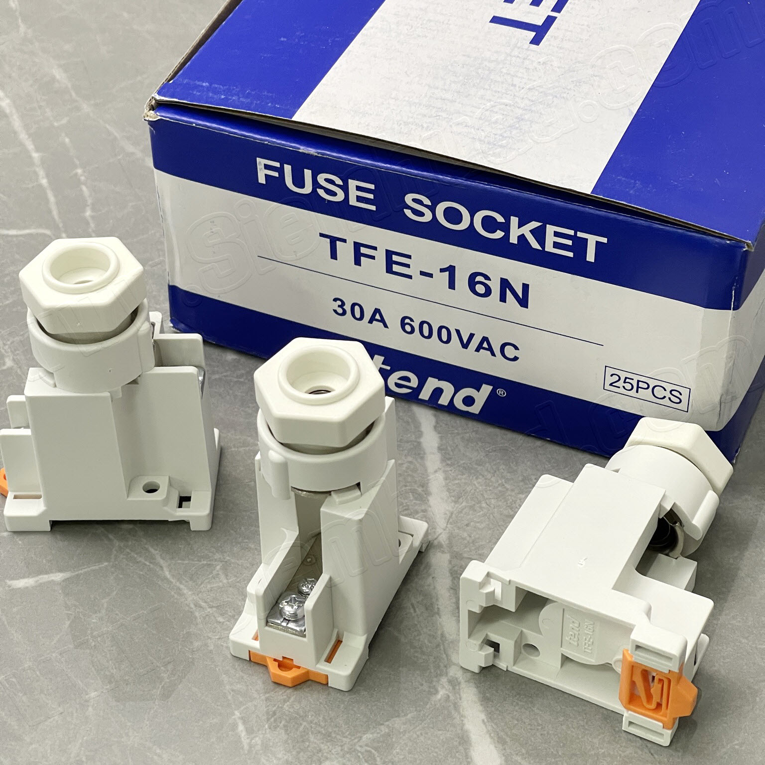 ฟิวส์หน้าปัดดำ ลูกฟิวล์กระบอก ฐานฟิวส์บล๊อกมีไฟโช FUSE BASE and FUSE (TEND) รุ่น TFB series, TFE series, TFBR series, TFU series