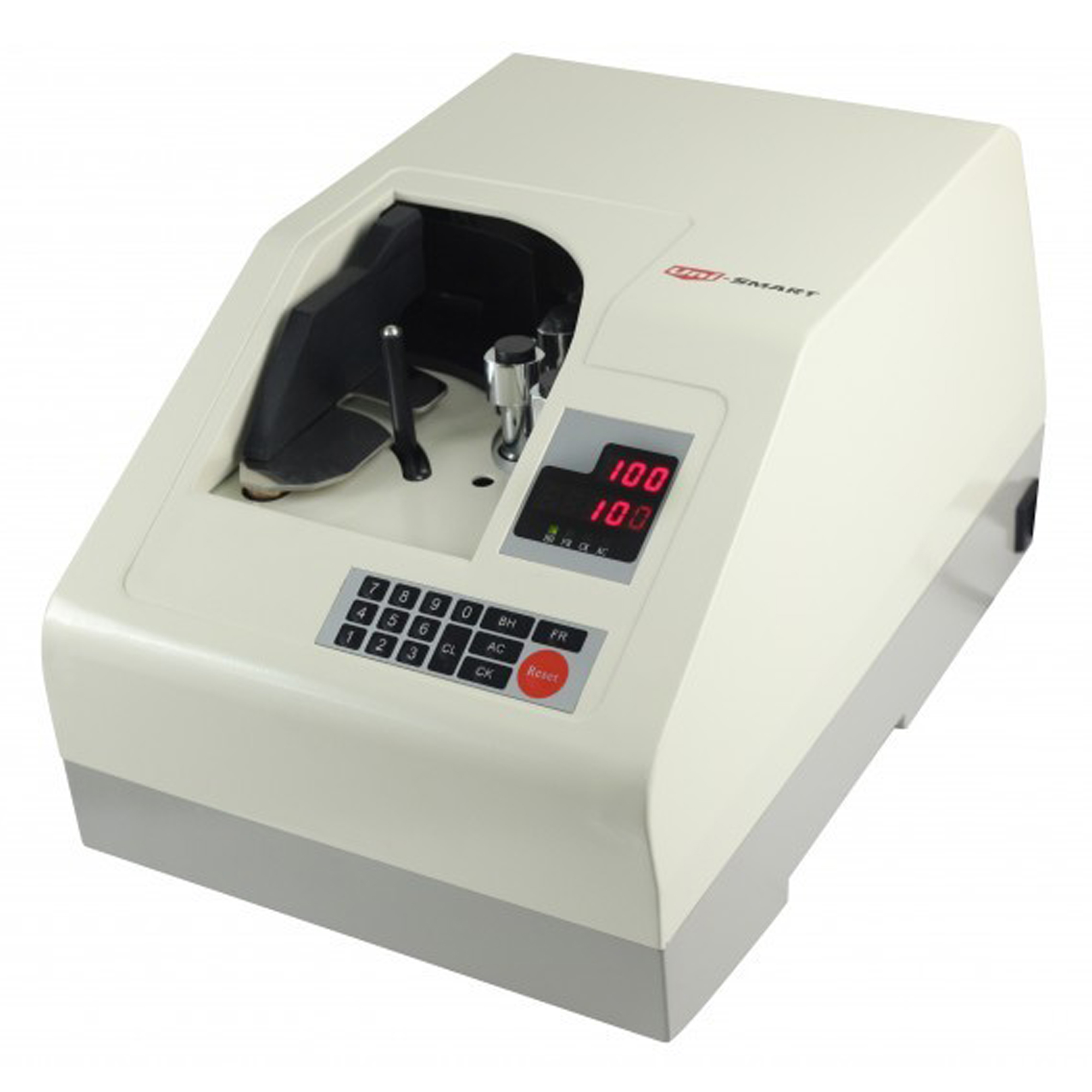 Uni-SMART เครื่องนับธนบัตร เครื่องนับเงิน เครื่องนับแบงค์ แบบสุญญากาศ ลมดูด US-7250
