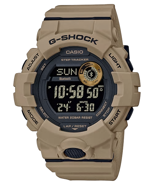 CASIO G-SHOCK รุ่น GBD-800UC-5DR สีกากี สินค้าใหม่ ของแท้ รับประกันศูนย์ CMG