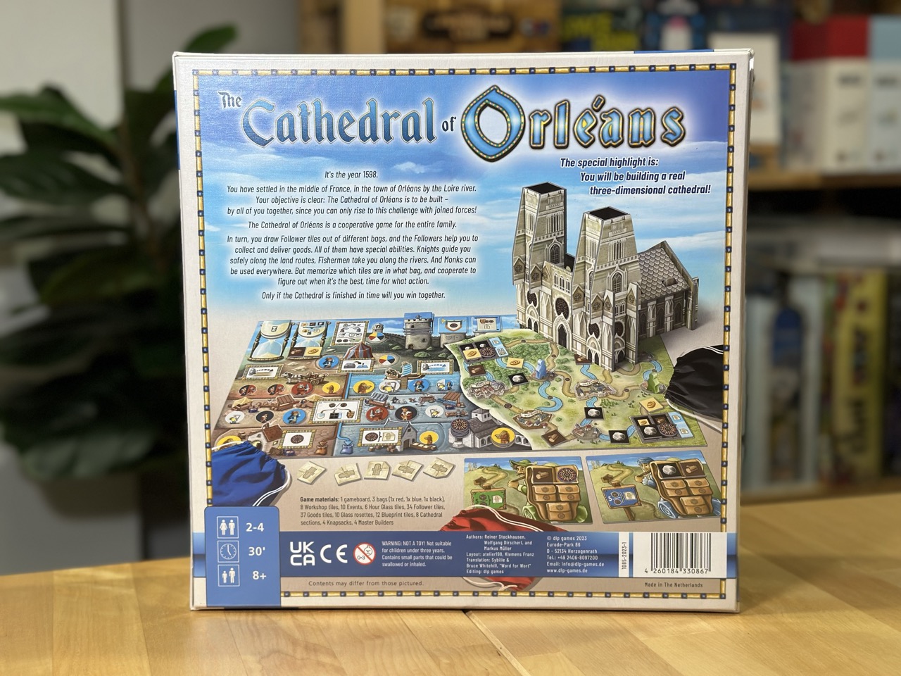 The Cathedral of Orléans บอร์ดเกม ของแท้