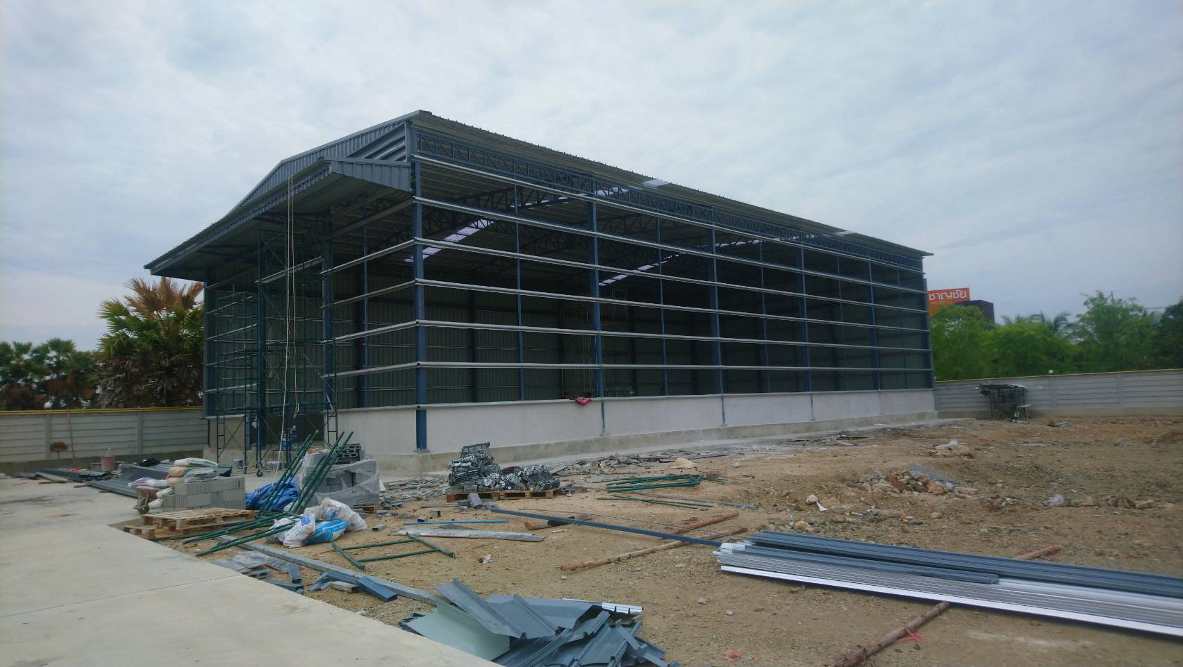 โกดังสำเร็จรูปHW-HC 15x30x8m.