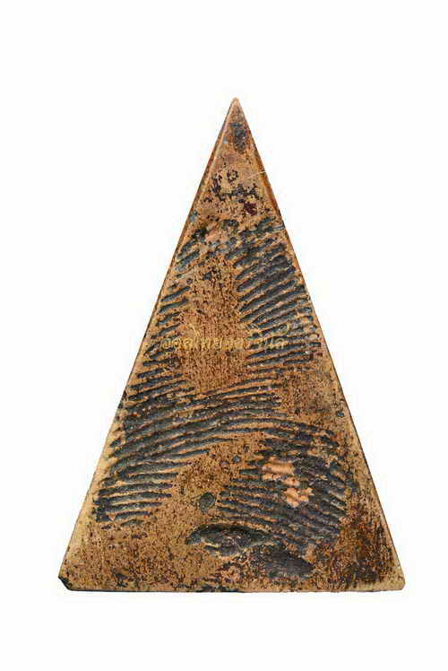 +พระสมาธิ พิมพ์สามเหลี่ยม หลวงพ่อหอม วัดบางเตยกลาง เนื้อดิน ปทุมธานี 63061097