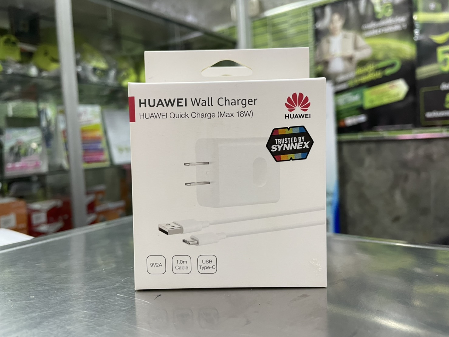 ชุดหัวชาร์จ + สายชาร์จ Huawei Quick Charge (Max 18W) ของแท้ประกันศูนย์