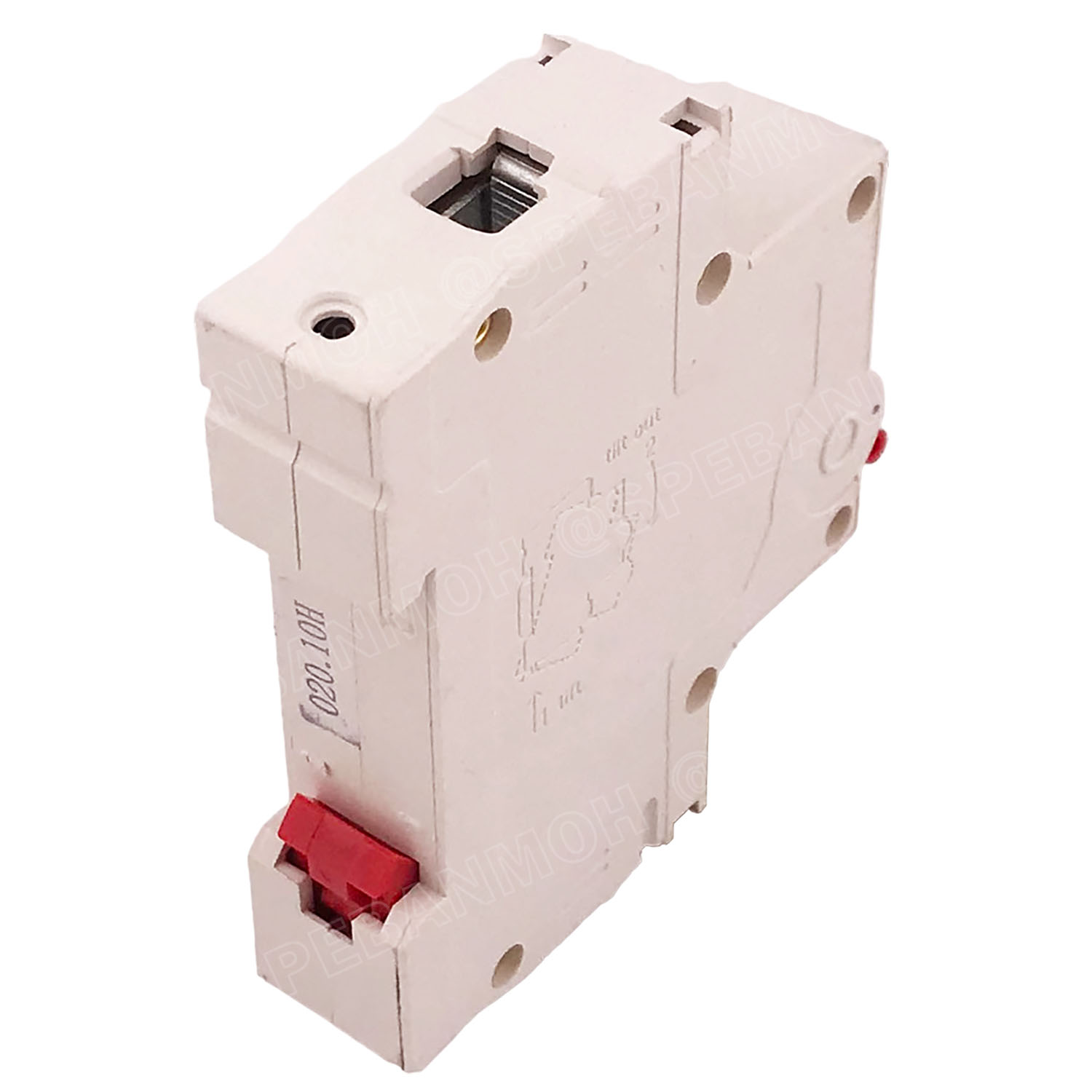DZ47-63-1P 10A เบรกเกอร์ ลูกย่อย ยึดรางปีกนก 1P 10A AC Circuit Breaker เบรกเกอร์ตัดไฟเกิน 1โพล 10แอมป์ คัดเอาท์ ป้องกันกระแสเกิน Overload ป้องกันการลัดวงจร Short circuit เบรกเกอร์ตัดไฟ เบรกเกอร์ลูกย่อย Ac Circuit Breaker ไฟบ้าน 230V/400V AC มินิเซอกิตเบรก