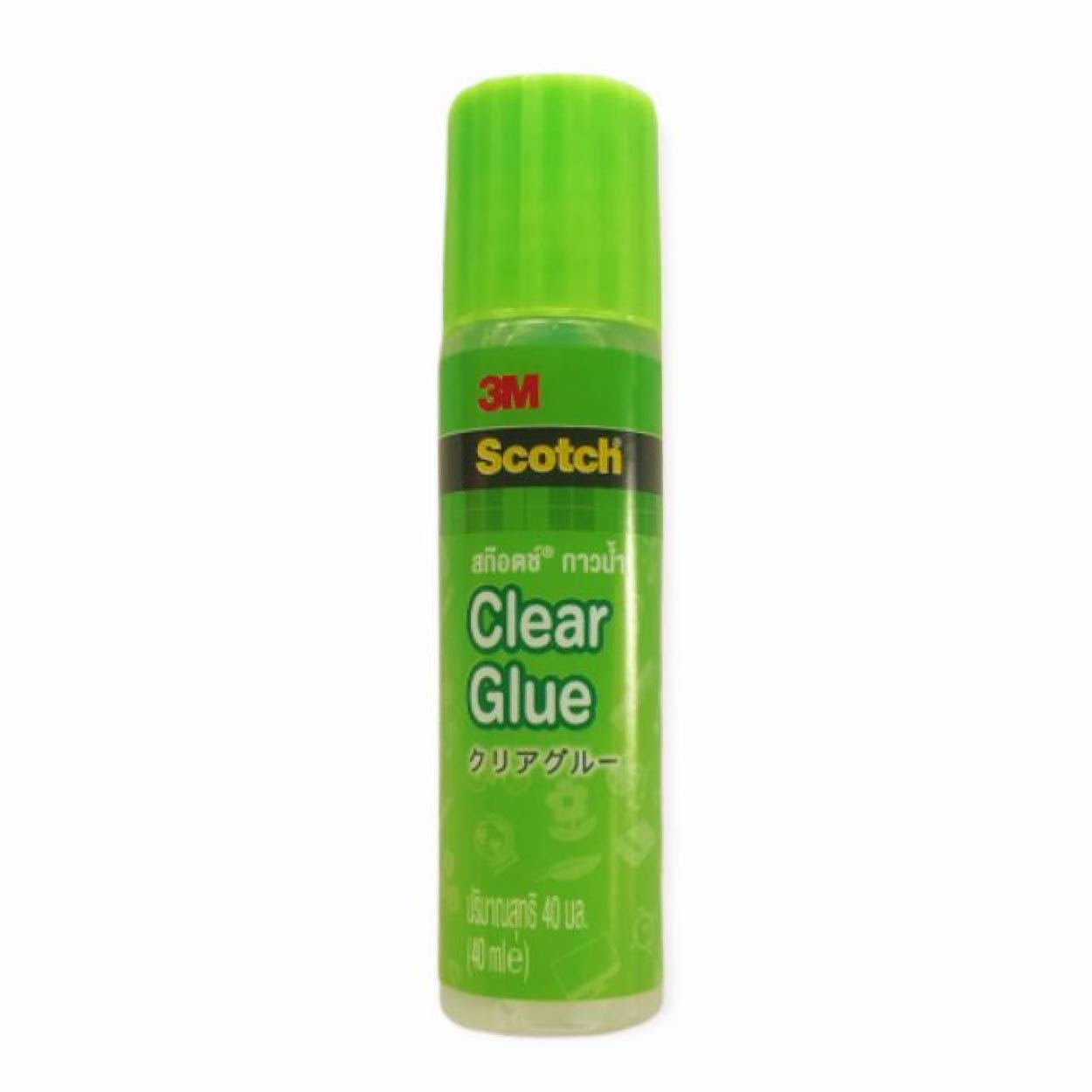 กาวน้ำใส 3M Scotch Clear Glue ขนาด 40 มล.