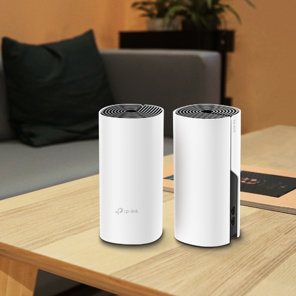 TP-LINK Deco M4 (2Pack) AC1200 Whole Home Mesh Wi-Fi System รับประกันศูนย์ไทย
