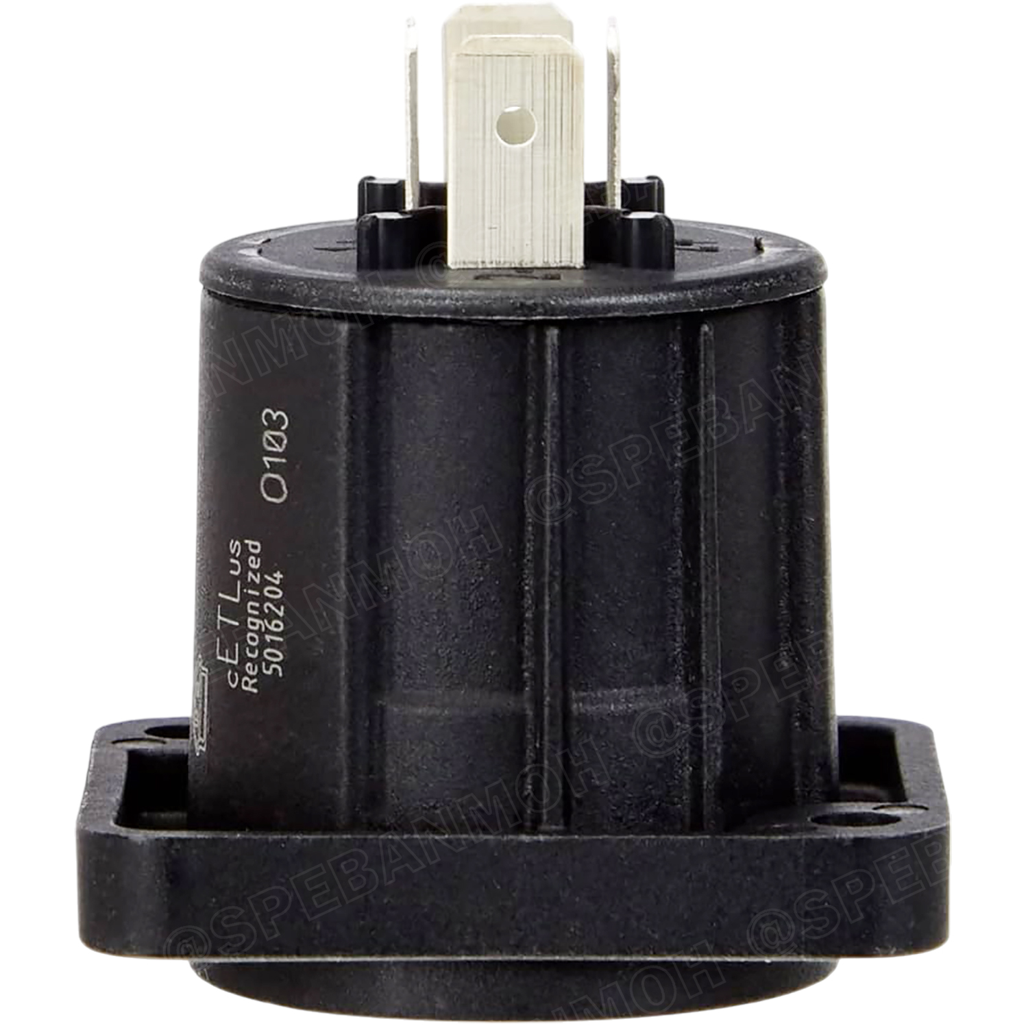 [ 1 ชิ้น ] NL4MPXX NEUTRIK Speakon Female Socket 4P สเปคคอนตัวเมีย เหลี่ยม ติดแท่น แจ็คลำโพง แจ็คติดตู้ลำโพง นิวทริค 4โพล 4ขั้ส Plug Jack สปีกคอนตัวเมีย NL4MP สีดำ Black Audio Connector For Speaker