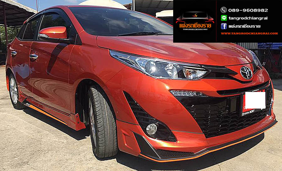 ชุดแต่ง Rider II v.1 Yaris ATIV 5 ประตู