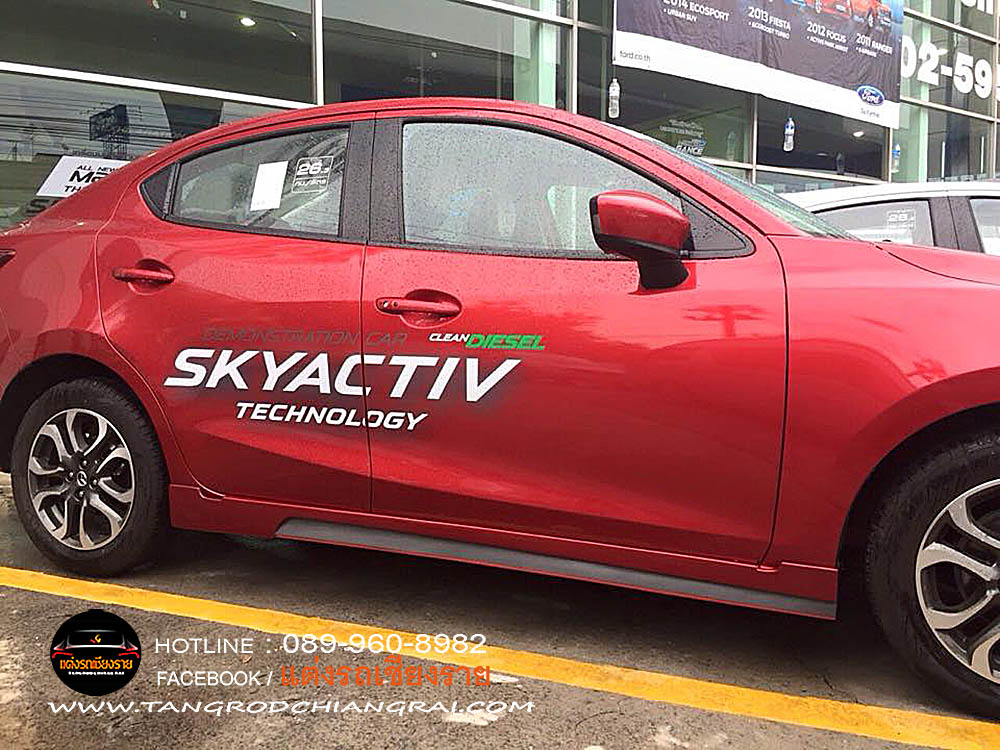 ชุดแต่งรอบคัน KNIGHT SPEED MAZDA 2 4 ประตู SKY ACTIVE 2015-2019