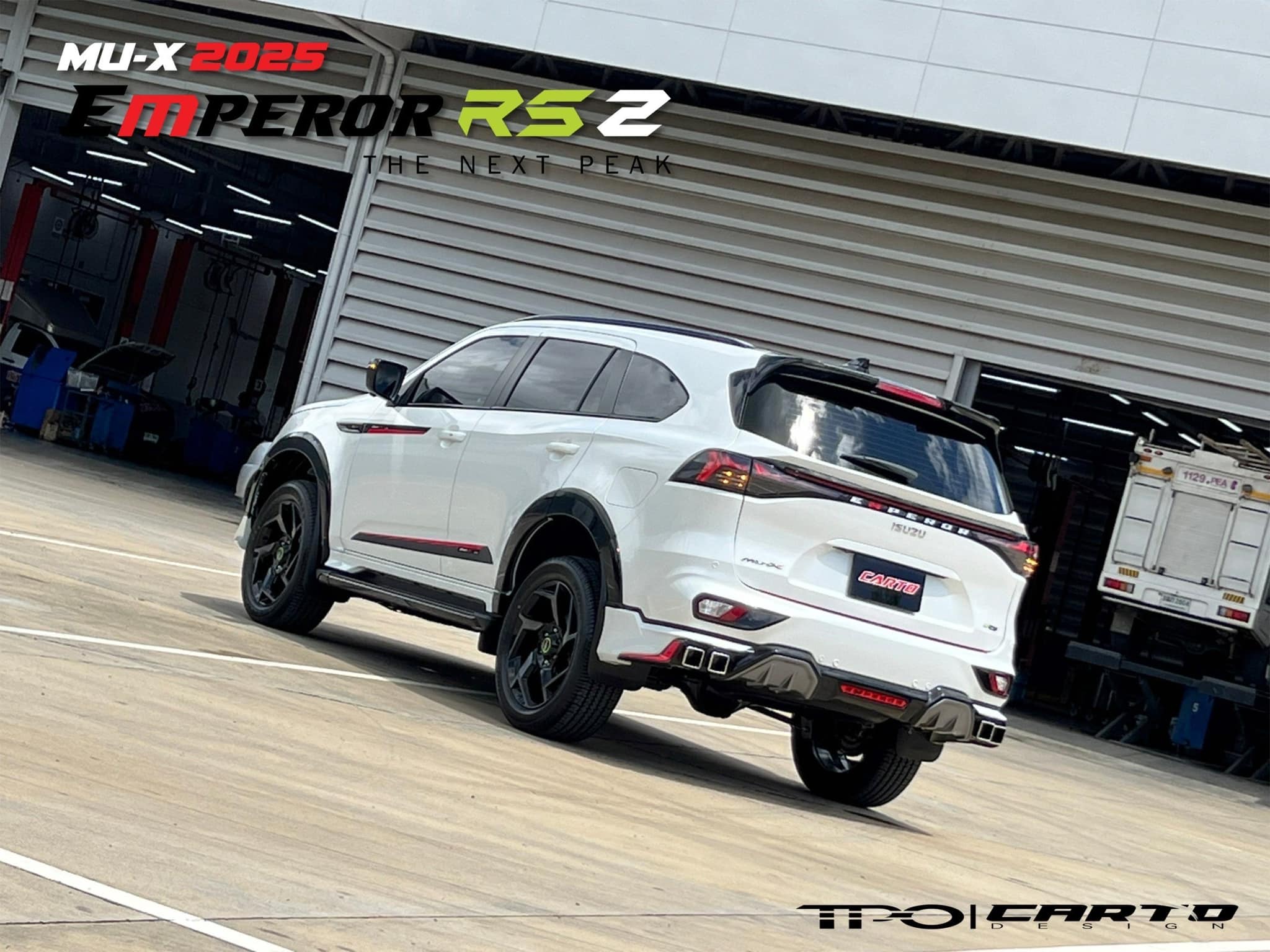 ชุดแต่งสเกิร์ตรอบคัน EMPERROR RS II ( RS ) MU-X 2025