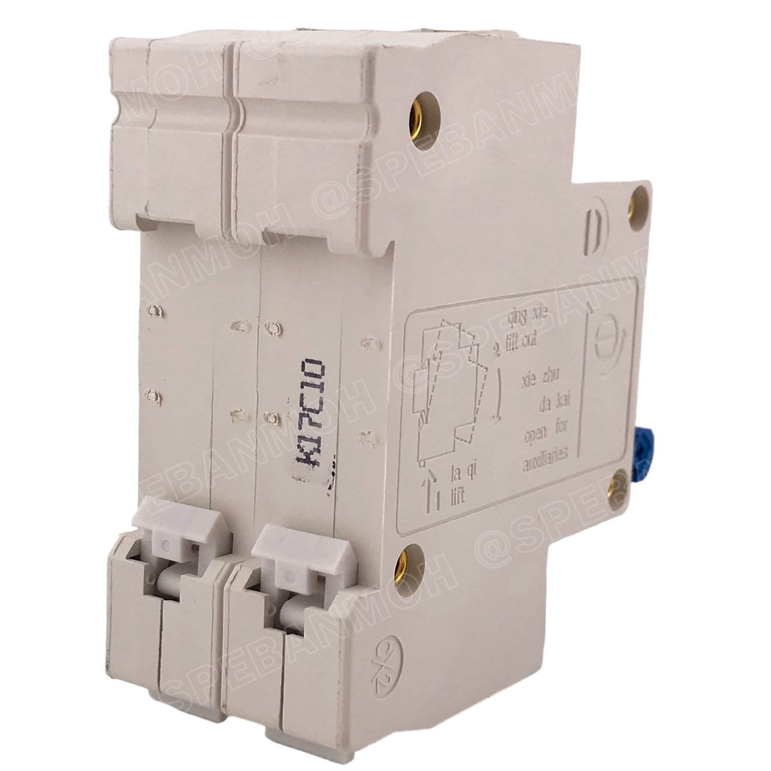 [ 1ชิ้น ] FB1-63-2P 10A BF เบรกเกอร์ ดีซี 2P 10แอมป์ 2Pole DC Breaker 600 VDC DC Circuit Breaker 2P สำหรับงาน solar cell เบรกเกอร์ไฟฟ้าโซลาร์เซลล์ DC ป้องกันกระแสเกิน ใช้ได้กับไฟฟ้ากระแสตรง DC เบรกเกอร์ 2โพล Solar Breaker เซอร์กิตเบรกเกอร์ MCB Breaker