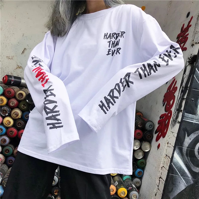 เสื้อสตรีท HARDER Than Ever