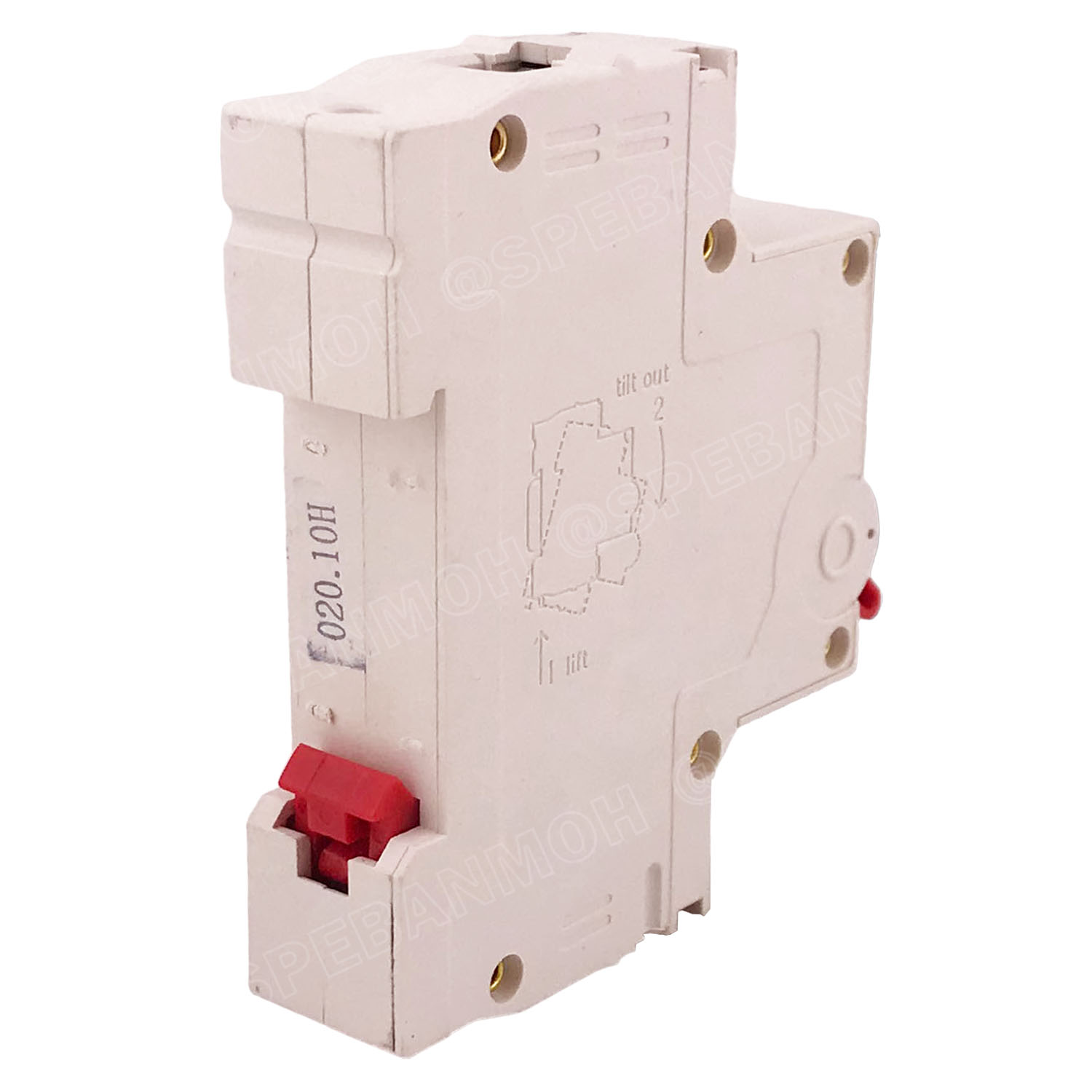 DZ47-63-1P 10A เบรกเกอร์ ลูกย่อย ยึดรางปีกนก 1P 10A AC Circuit Breaker เบรกเกอร์ตัดไฟเกิน 1โพล 10แอมป์ คัดเอาท์ ป้องกันกระแสเกิน Overload ป้องกันการลัดวงจร Short circuit เบรกเกอร์ตัดไฟ เบรกเกอร์ลูกย่อย Ac Circuit Breaker ไฟบ้าน 230V/400V AC มินิเซอกิตเบรก