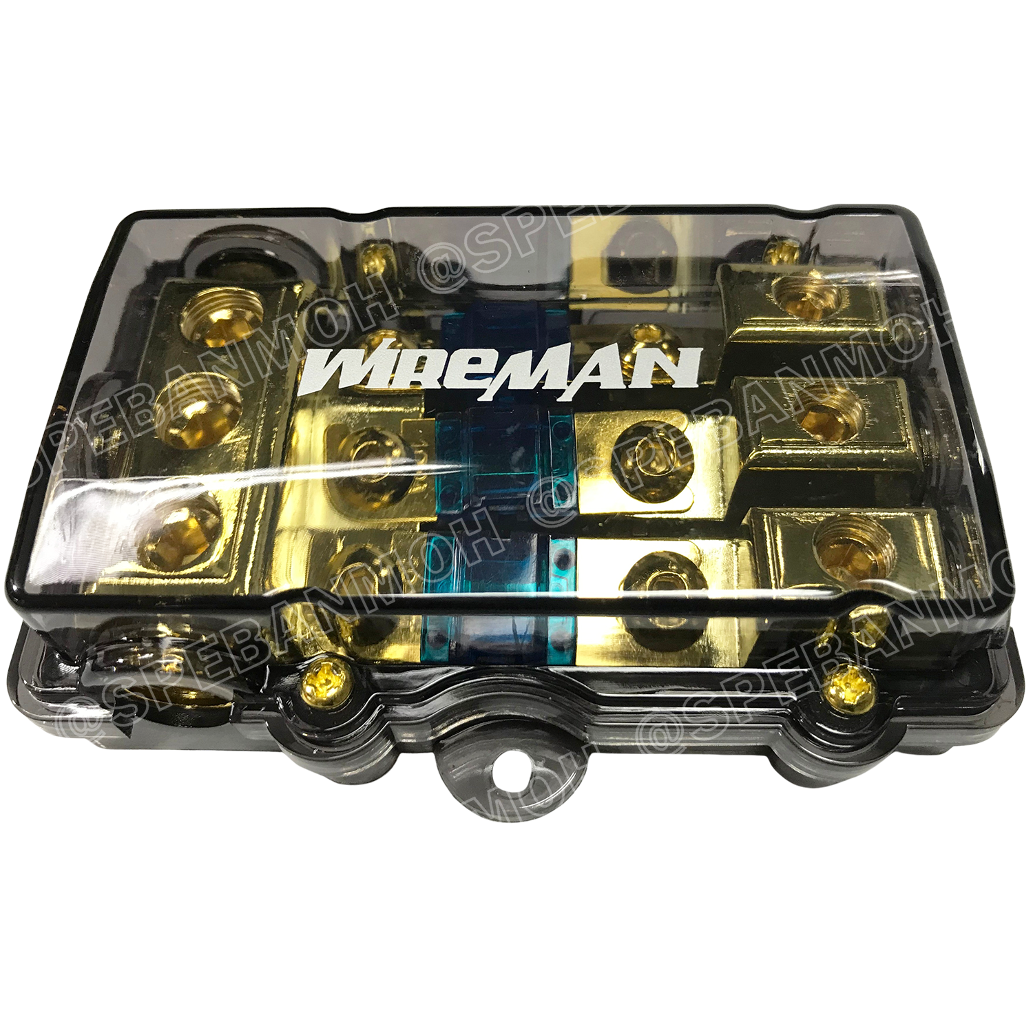 WM-895 กระบอกฟิวส์รถยนต์ Wireman เข้า 1 ออก 3 Wireman Auto Fuse WM816 ฟิวส์รถยนต์ เครื่องเสียงรถยนต์ กระบอก กระบอกฟิวส์รถยนต์ กระบอกฟิวส์เครื่องเสียง กระบอกฟิวส์ รถยนต์ WIREMAN ฟิวเพาเวอร์เสียงกลาง ฟิวส์ซับบ๊อก ฟิวส์เครื่องเสียง ฟิวส์รถยนต์