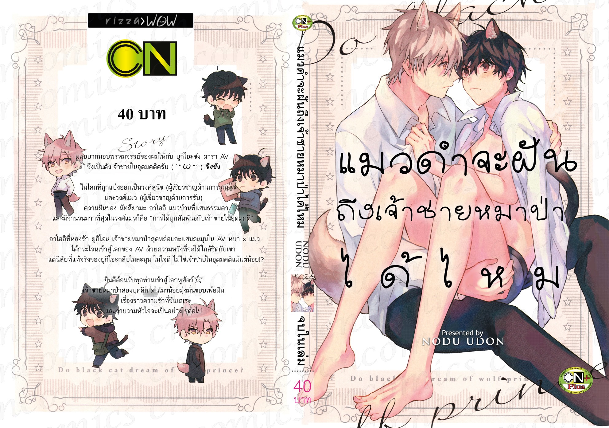 แมวดำจะฝันถึงเจ้าชายหมาป่าได้ไหม : NODU UDON
