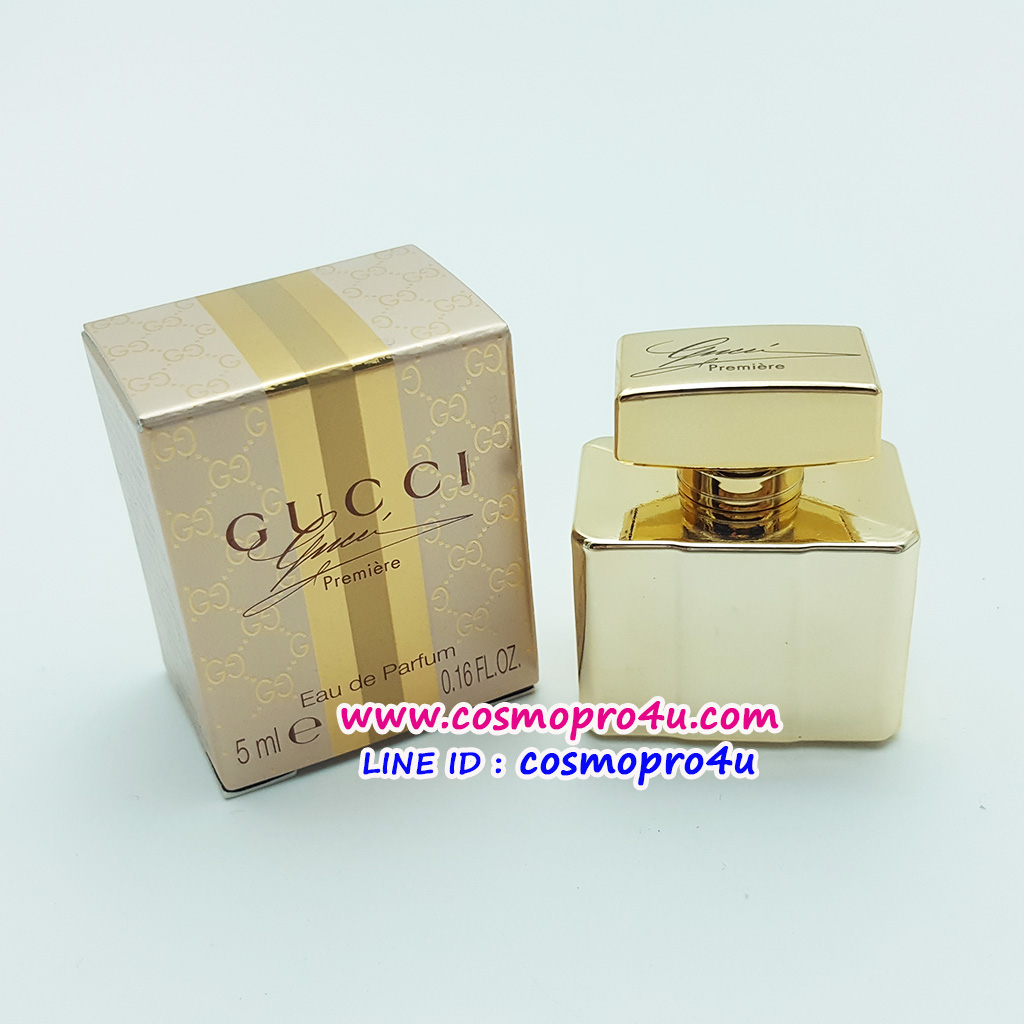 น้ำหอมผู้หญิง GUCCI Premiere EDP 5ml น้ำหอมกุชชี่ กลิ่นหอมหวานแนว Floral Woody Musk ได้รับแรงบันดาลใจงานแฟชั่นโชว์ หรูหรา มีระดับ