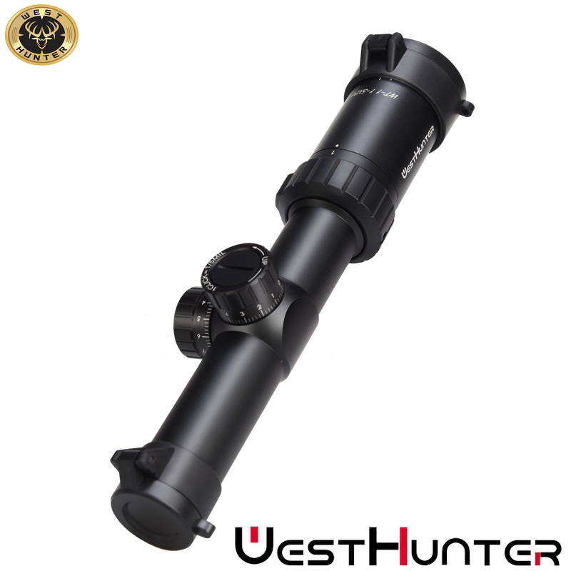 กล้องติดปืน WESTHUNTER WT-1 1-5X24 scope Compact