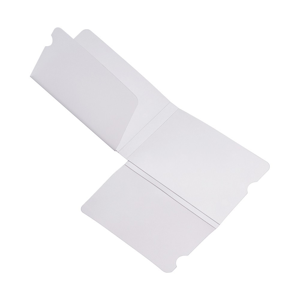 ซองพลาสติกสำหรับจัดเก็บหน้ากากอนามัย แบบพับเก็บ สีขาวใส ขนาด 18.5x6 ซม. 1 ชิ้น ใช้แล้วนำมาทำความสะอาดก่อนนำไปใช้คครั้งต่อไป